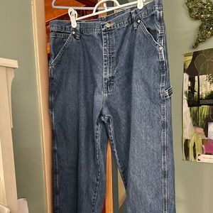 Men’s Wrangler carpenter jeans 38x32. No rips tears or stains